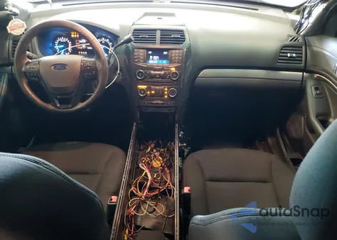 2016 Ford Explorer Police Interceptor из США, поврежденный, VIN 1FM5K8AR7GGD17153